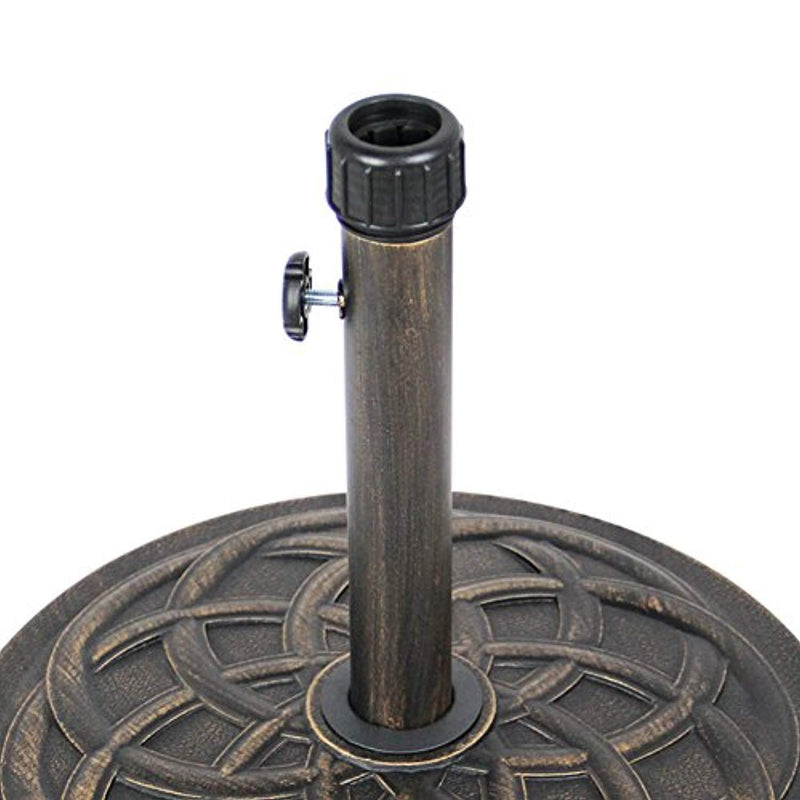 Blissun Heavy Duty Patio Market Umbrella Base Stand (Concrete)