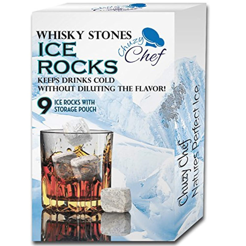 Whiskey Stones drink accessories Reusable Ice Cubes Whiskey or all drinks Whiskey Rocks Set of 9 Soapstone stones whiskey gifts Whiskey Rocks-Long lasting w/velvet bag bar accessories sipping stones