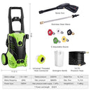 Binxin 2030 PSI Electric Pressure Washer 1.76GPM w/Power Hose Nozzle Gun and 5 Quick-Connect Spray Tips