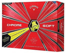 Callaway Golf Chrome Soft Truvis Golf Balls, (One Dozen)