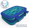 Bentgo Kids Prints (Unicorn) - Leak-Proof, 5-Compartment Bento-Style Kids Lunch Box - Ideal Portion Sizes for Ages 3 to 7 - BPA-Free and Food-Safe Materials