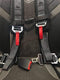 4 Point Harness with 2 Inch Padding (Ez Buckle Technology) (Black)