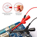 Micsoa MICTL-038 Premium Test Leads Set, Digital Multimeter Leads Kit Multimeter Probes Electronic Multimeter Test Leads with Alligator Clips Set of 20