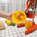 Egofine Commercial Grade Citrus Juicer, Hand Press Manual Fruit Juicer Juice Squeezer Citrus Orange Lemon Pomegranate, Orange