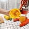 Egofine Commercial Grade Citrus Juicer, Hand Press Manual Fruit Juicer Juice Squeezer Citrus Orange Lemon Pomegranate, Orange