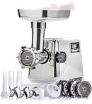 STX International STX-3000-TF Turboforce 3 Speed Electric Meat Grinder & Sausage Stuffer - Heavy Duty 1200 Watts - Size