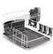 PremiumRacks Professional Dish Rack - 316 Stainless Steel - Fully Customizable - Microfiber Mat Included - Modern Design - Large Capacity