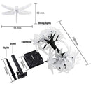 GDEALER Solar String Lights 30LED 20ft Dragonfly Waterproof Solar Powered String Lights Fairy Lights Decorative Lighting for Landscape Patio Garden Bedroom Christmas Party Wedding Warm White (1)