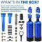 Aquasana Whole House Water Filter System - Filters Sediment & 97% Of Chlorine - Carbon & KDF Home Water Filtration - EQ-1000