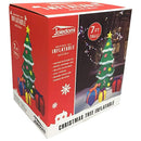 Joiedomi 7 Foot LED Light Up Giant Christmas Tree Inflatable with 3 Gift Wrapped Boxes Perfect for Blow Up Yard Decoration, Indoor Outdoor Yard Garden Christmas Decoration