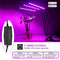 LED Plant Grow Light,Juzihao Growing Lamp Bulbs 27W 6 Dimmable Modes Grow Lamp,Timing Function 3/6/12H Timer 360 Degree Flexible Adjustable Gooseneck Growing Lights for Indoor Plants Greenhouse