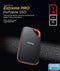 SanDisk 1TB Extreme Portable External SSD - Up to 550MB/s - USB-C, USB 3.1 - SDSSDE60-1T00-G25