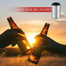 Beer Bottle Opener,ZUOXI Automatic Stainless Steel Bottle Catcher Caps with Magnetic Cap and No Cap Can Escape