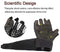 day wolf New Full Finger Workout Gloves Gym Exercise Half Finger Fitness Gloves Heavy Weight Lifting Leather Palm Protection Strong Grip Padded Quality Breathable Comfort Gloves