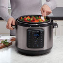 Crockpot 2100467 Express Easy Release | 6 Quart Slow, Pressure, Multi Cooker, 6QT, Stainless Steel