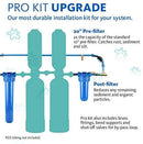 Aquasana Whole House Water Filter System - Filters Sediment & 97% Of Chlorine - Carbon & KDF Home Water Filtration - EQ-1000