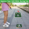 OOFIT Smiling Face Golf Cornhole Game with Chipping Mats Tailgate Chipping Game Set, Great Fun with Friends and Family