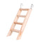 Sarora - Hamster Chew Toys Wooden Hanging Climbing Ladder For Small Pet Mouse Rat Mice