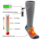 Electric Battery Heated Socks for Women Men,Winter Rechargeable Thermal Heat Socks Kit,Battery Powered Electric Heated Ski Bike Motorcycle Warm Socks Foot Warmer,Winter Sports Outdoor Thermo Socks,M/L