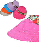 ICOLOR Sun Cap Sun Flap Hats Outdoor 360°Sun UPF 50+ Women Lady Wide Brim Cap Visor Hats UV Protection Summer Sun Hats