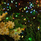 GDEALER Solar String Lights 72feet 200 LED 2 Modes Solar Powered Waterproof Starry Fairy Outdoor String Lights holiday Decoration Lights for Patio Gardens Homes Landscape Wedding Party