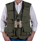 Autumn Ridge Traders Fly Fishing Photography Climbing Vest with 16 Pockets Made with Lightweight Mesh Fabric for Travelers, Sports, Hiking, Bird Watching, River Guide Adventures and Hunting.