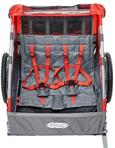 Instep Bike Trailer for Kids, Single and Double Seat