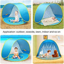 Baby Beach Tent, Pop Up Portable Sun Shelter with Pool, 50+ UPF UV Protection & Waterproof 300MM, Summer Outdoor Baby Tent for Aged 0-4 Infant Toddler Kids Parks Beach Shade by TURNMEON