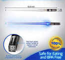 Chop Sabers Light Up LightSaber Chopsticks (1 Pair, Blue)