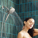 VOLUEX IN208C2 Aromatherapy Combination Handshower and Rainshower with INLY Shower Capsules, Chrome