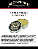 Bickmore Saddle Soap Plus - Leather Cleaner & Conditioner with Lanolin - Restorer, Moisturizer, and Protector