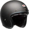 Bell Custom 500 Carbon Open-Face Motorcycle Helmet (Ace Cafe Tonup Black/White, X-Large)