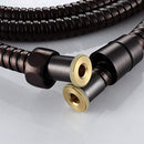 KES I3200-7 Extended Length Replacement 79-Inch Stainless Steel Interlock Handheld Shower Hose, Oil Rubbed Bronze