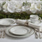 Mikasa 5224199 Platinum Crown 40-Piece Dinnerware Set, Service for 8