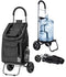 Trolley Dolly, Black Shopping Grocery Foldable Cart