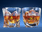 Twist Whiskey Glasses, Scotch Glasses By Ashcroft - Set Of 2. Unique, Elegant, Dishwasher Safe, Glass Liquor or Bourbon Tumblers. Ultra-Clarity Glassware.