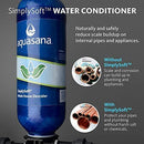 Aquasana Whole House Water Filter System - Filters Sediment & 97% Of Chlorine - Carbon & KDF Home Water Filtration - EQ-1000