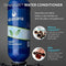 Aquasana Whole House Water Filter System - Filters Sediment & 97% Of Chlorine - Carbon & KDF Home Water Filtration - EQ-1000