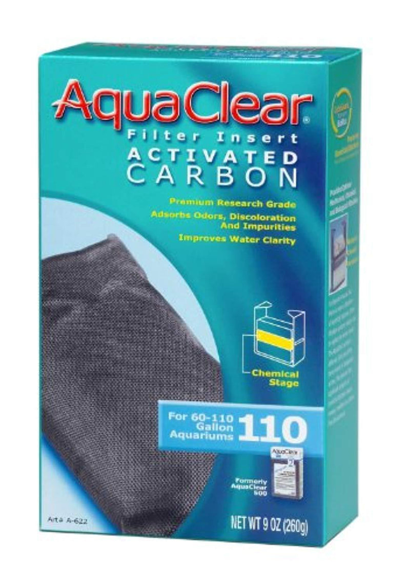 (6 Pack) Aquaclear 110 Activated Carbon Insert