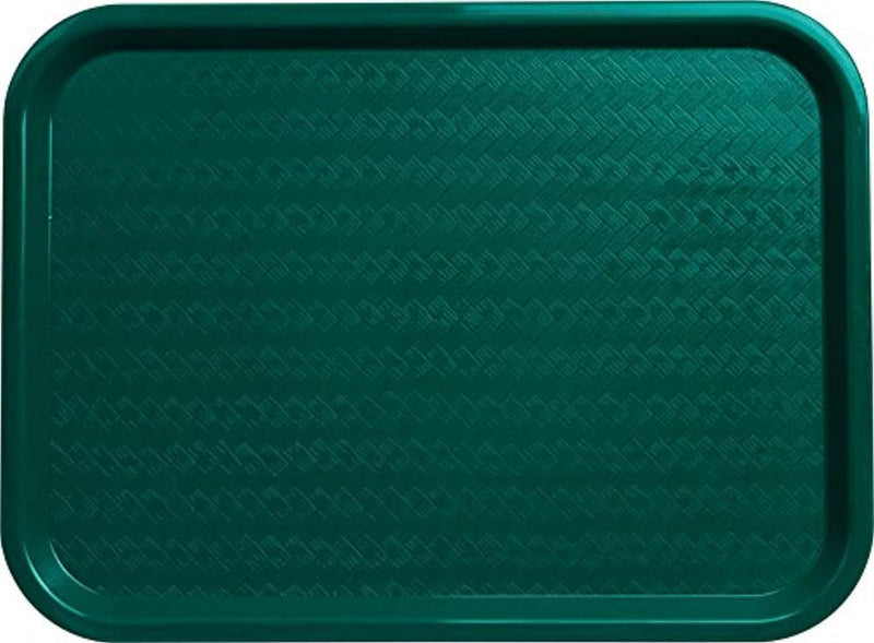 Carlisle CT121615 Café Standard Cafeteria / Fast Food Tray, 12" x 16", Teal