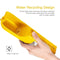 iVAPO Dog Water Bottle Walking Pet Outdoor Drinking Cup Multifunctional Storage Box Leak Proof 400ml Capacity Portable Travel Pet Water Bottle Dogs Cats Walking Running Hiking Yellow