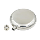JUJOR Pie Round Flask 5 oz. Stainless Steel 18/8 Mirror Polished