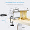 Pasta Maker Machine, Stainless Steel Homemade Pasta Noodle Machine With Adjustable Pasta Roller, Pasta Cutter, Hand Crank