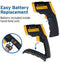 Etekcity Lasergrip 774 Non-contact Digital Laser Infrared Thermometer Temperature Gun -58℉~ 716℉ (-50℃ ~ 380℃), Yellow and Black