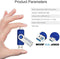 LEIZHAN OTG 32GB USB Flash Drive USB 2.0 Micro USB Pen Drive Memory Stick u Disk (Blue)