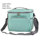 Lunch Bag Adult Lunch Box,Reusable Insulated Lunch Bag For Men & Women, Large Cooler Tote Bag With Leakproof Liner,for Family Outdoor Travel Picnic (color : Blue)