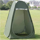 Faswin Pop Up Pod Toilet Tent Privacy Shelter Tent Camping Shower Potable Outdoor Changing Room Dark Green