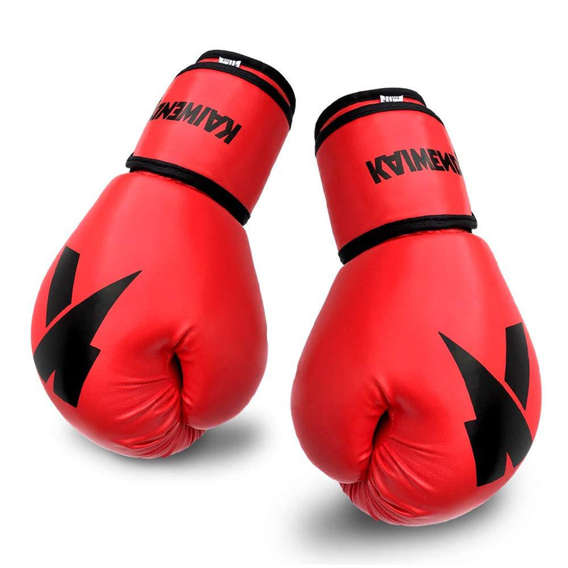 Boxing Gloves (6oz, 8oz, 10oz, 12oz, 14oz, 16oz) Punching Bag Mitts, Muay Thai,UFC MMA Kickboxing Fight Training Gloves by KAIWENDE-BX01