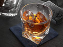 Twist Whiskey Glasses, Scotch Glasses By Ashcroft - Set Of 2. Unique, Elegant, Dishwasher Safe, Glass Liquor or Bourbon Tumblers. Ultra-Clarity Glassware.