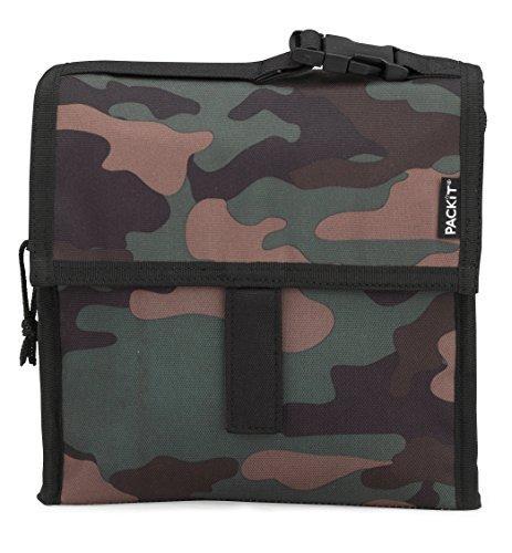 PackIt Freezable Mini Lunch Bag, Camo